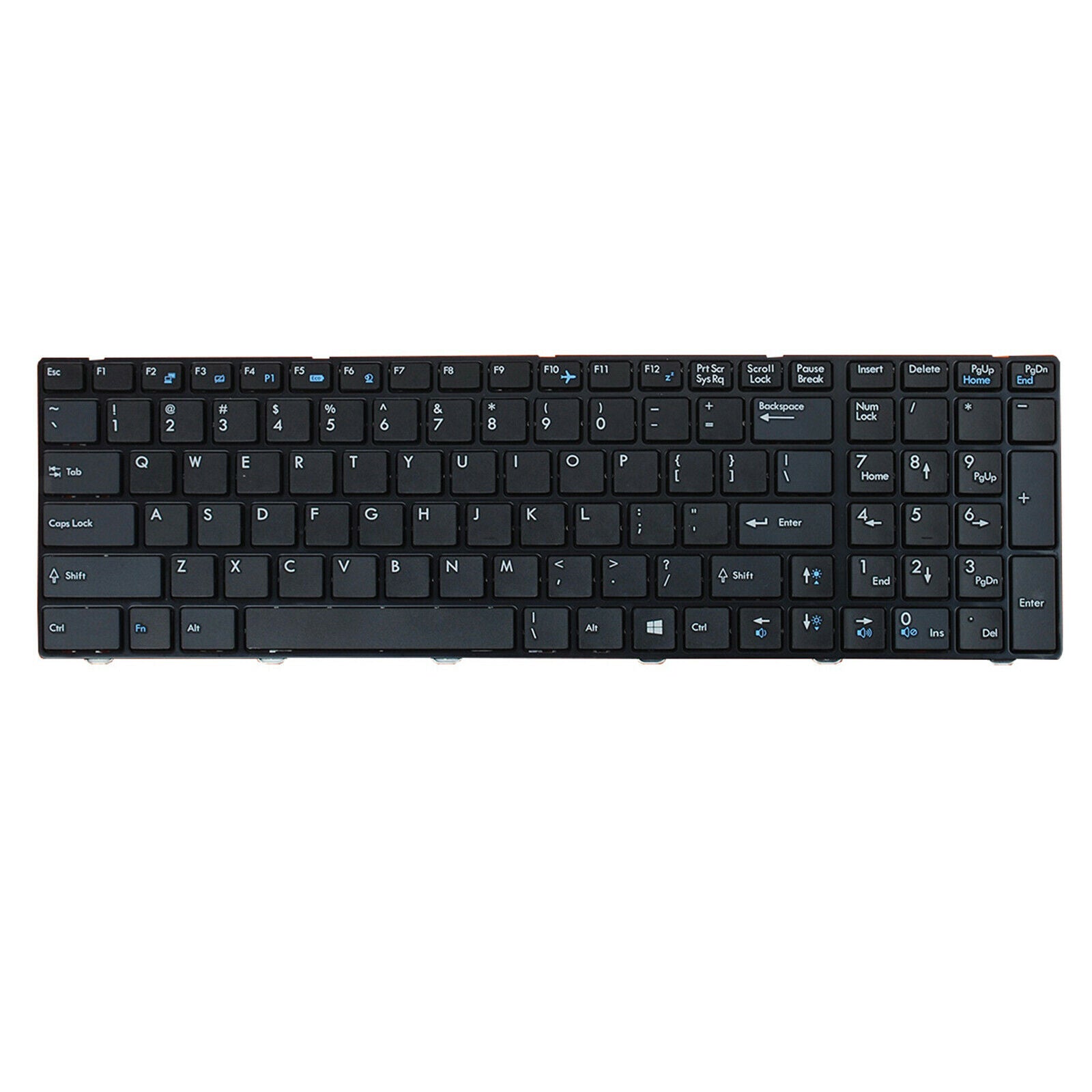 Keyboard Compatible with for MSI GE60 2PL-403XCN GP70 GX60 Black US Layout