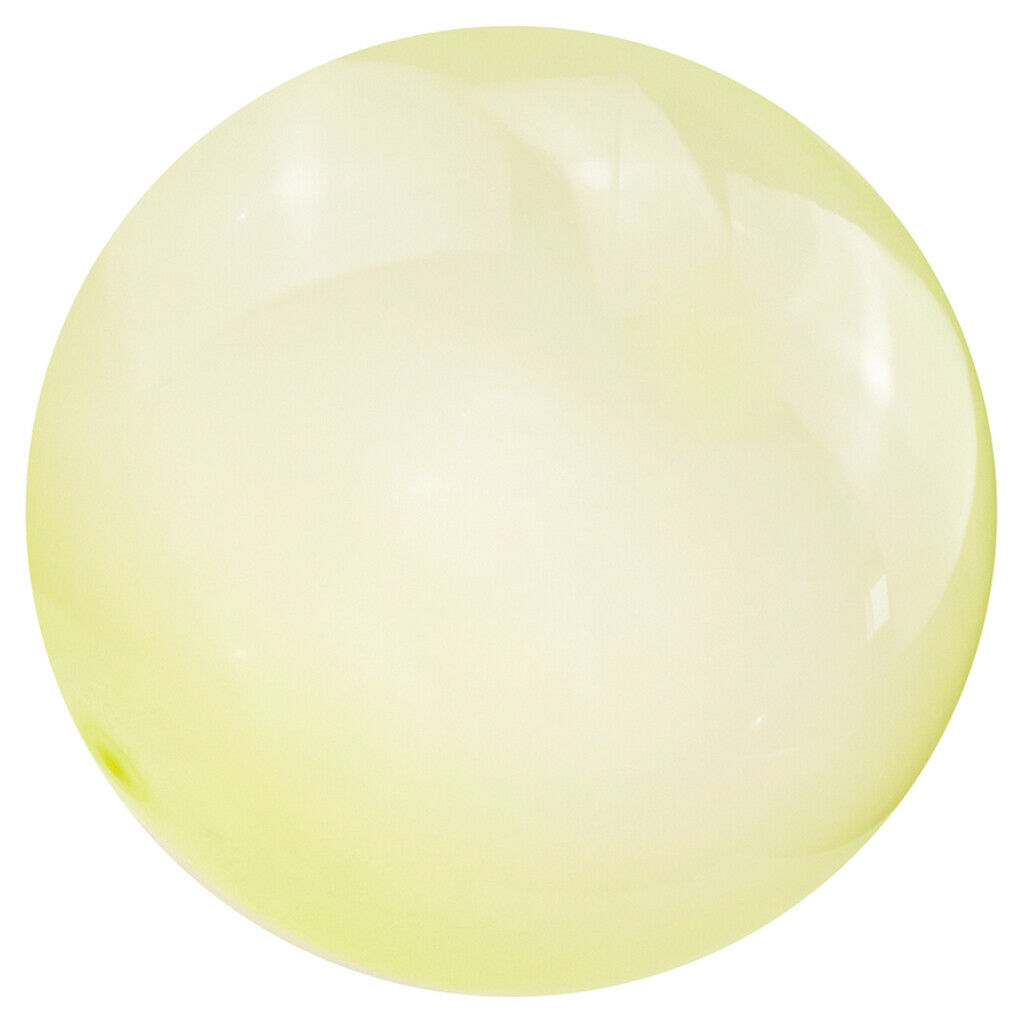 2X Bubble Ball Inflatable Amazing Stretch Balls Indoor Outdoor Party Yellow M