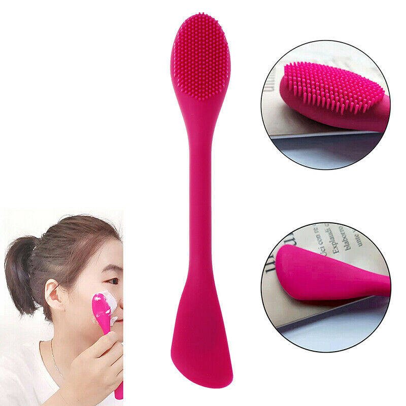Silicone Face Cleansing Brush Facial Cleanser Pore Cleaner Massage Exfoli.l8