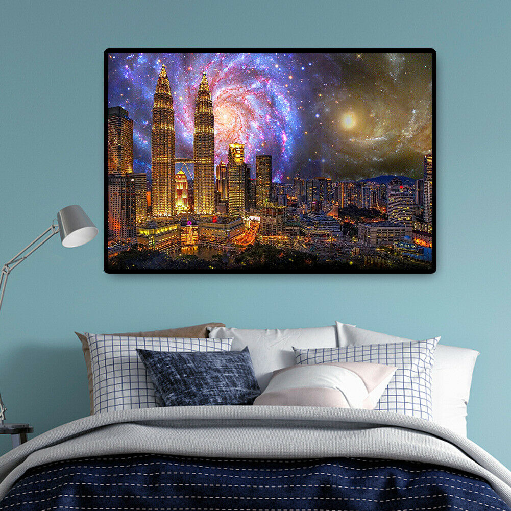 DIY Magic City Paper Puzzles 1000pcs for Adults Kids Jigsaw Picture Toys @