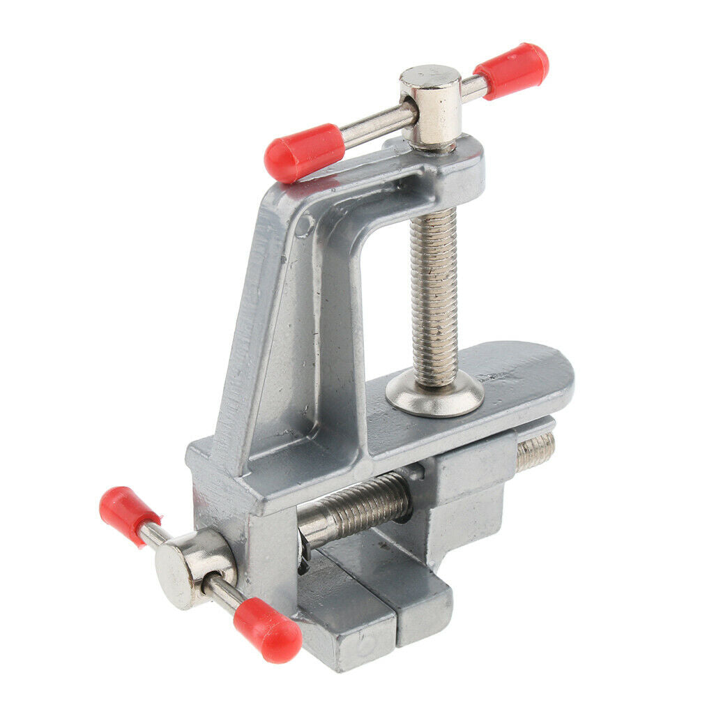 Mini DIY Aluminum Alloy Table Clamp Table Bench Vise Craft Repair Tool for Home