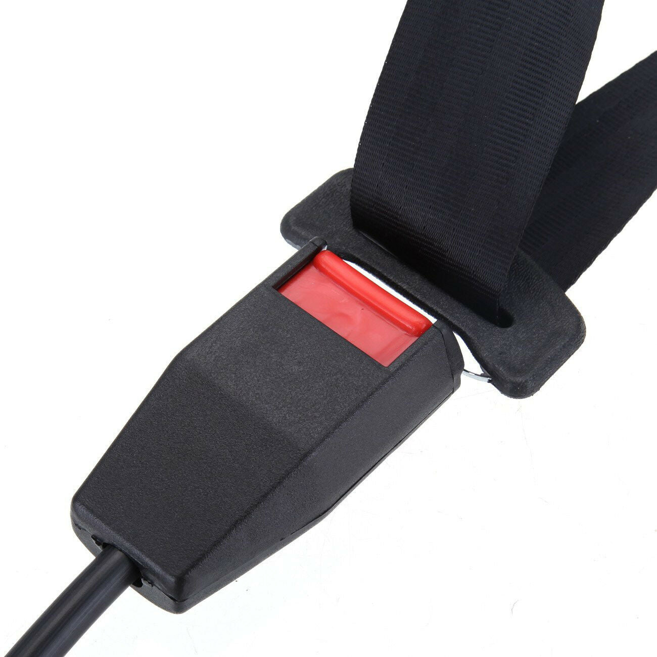 Universal Autos Seat Belt Buckle Extender Strap Safety Buckle 3 Point Adjustable