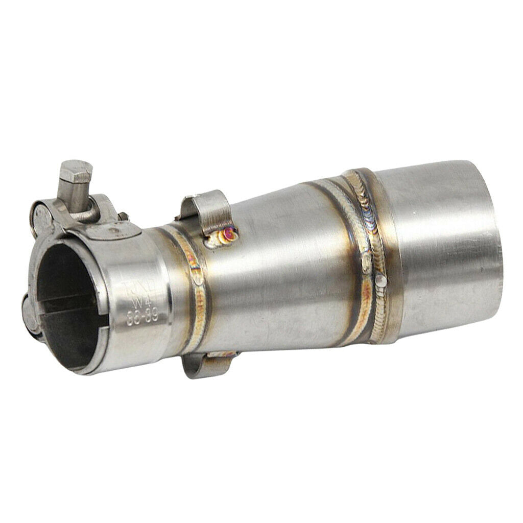 1x Motorcycle Exhaust Muffler Middle Mid Link Pipe for Ninjia Z250 250