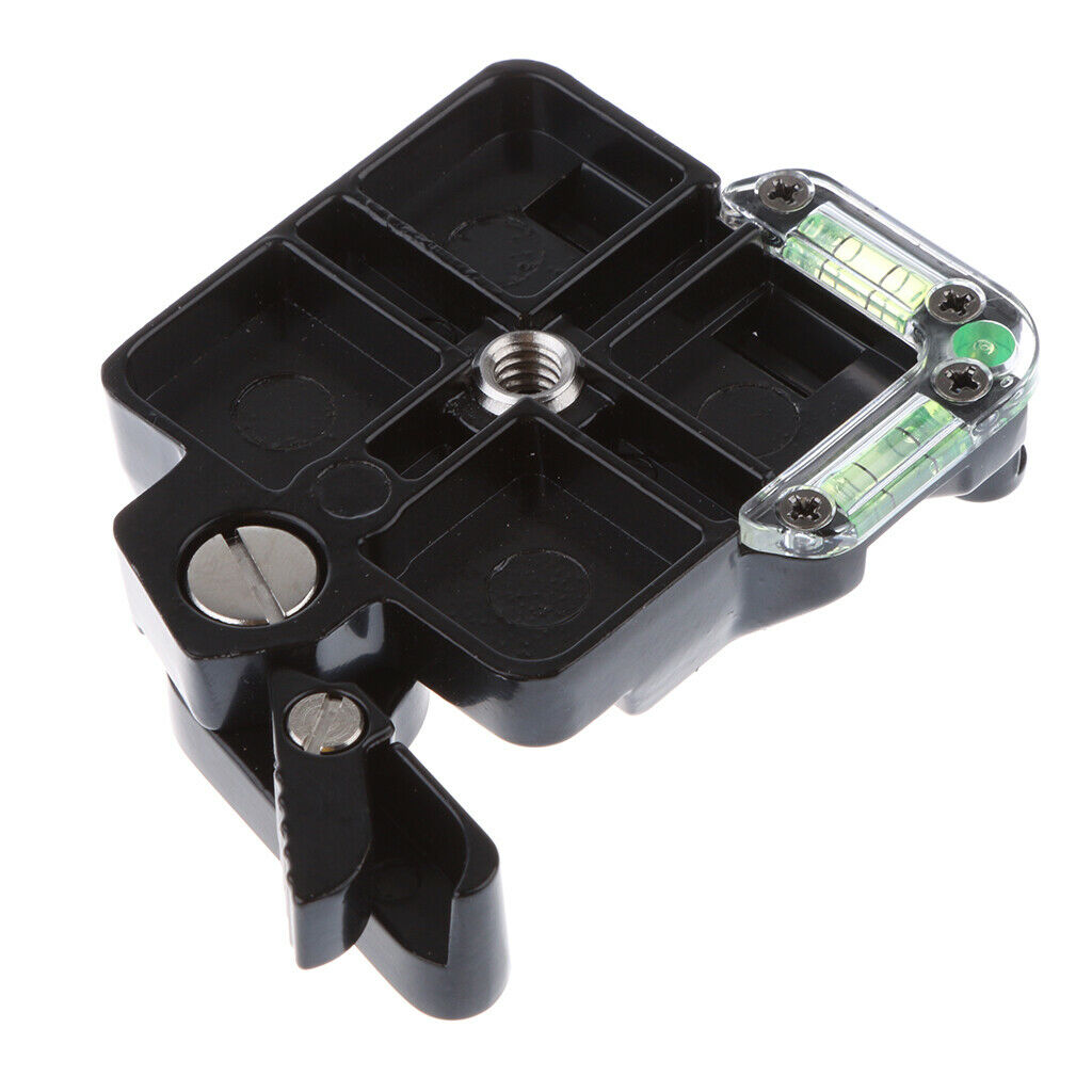 Camera Tripod Quick Release Plate Clamp Adapter w/ Double Insurance Button
