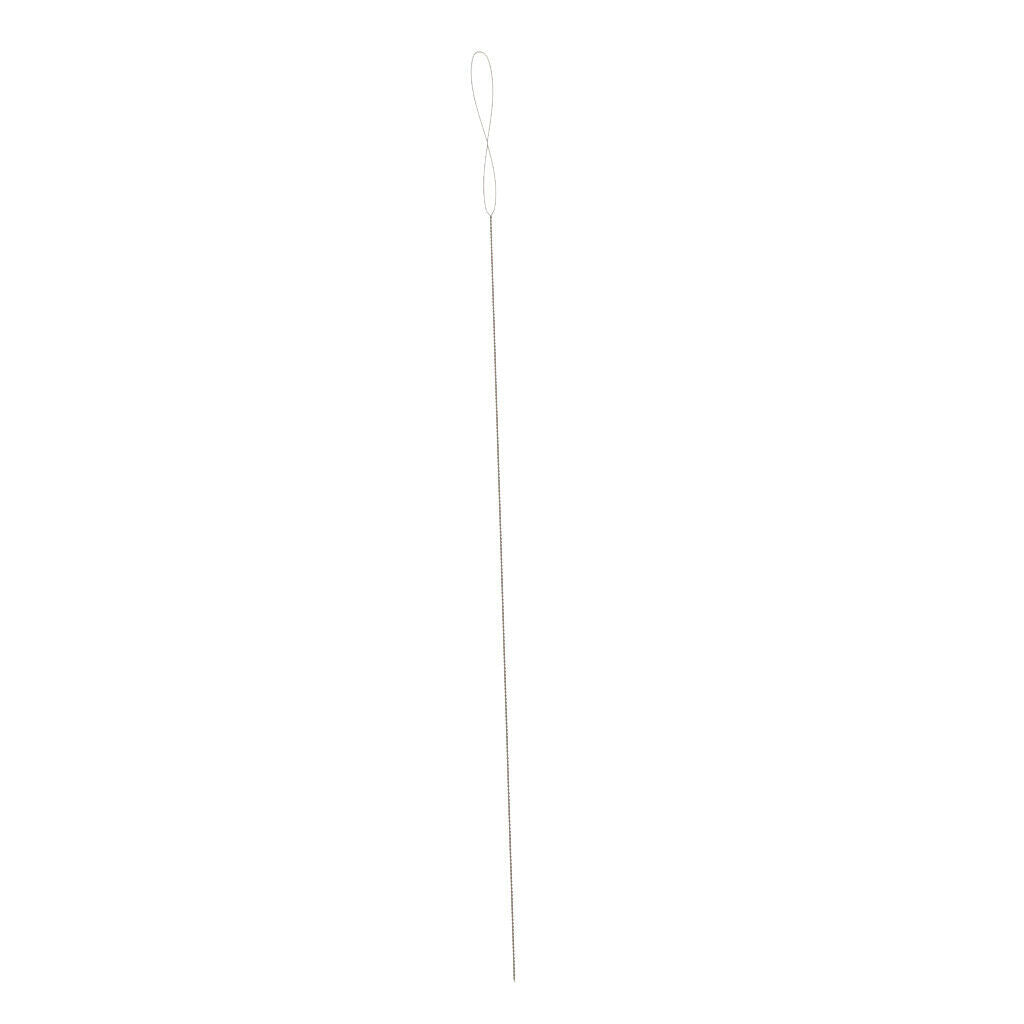 5 pieces bead needle collapsible big eye jewelry tools 0.4mm