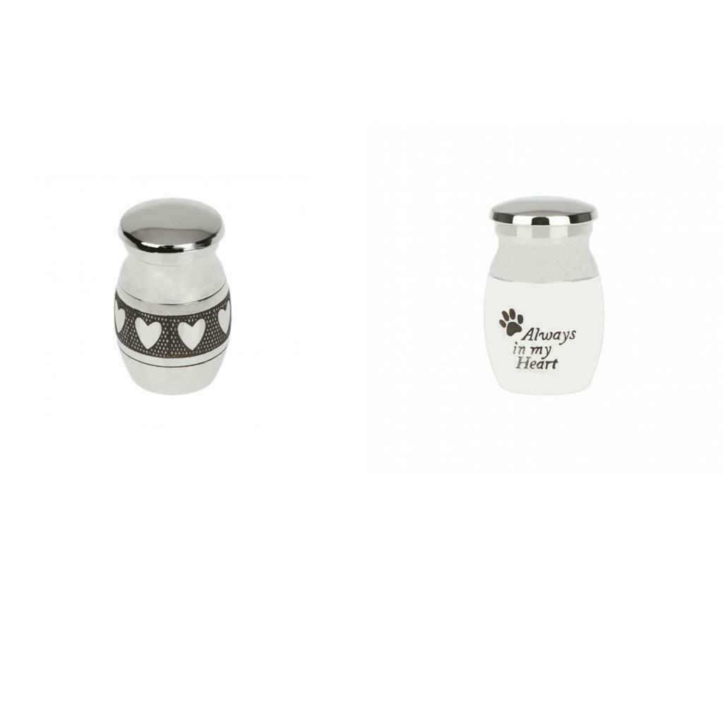 2pcs Cremation Urn Ashes Urn Memorial Always Always in My Heart