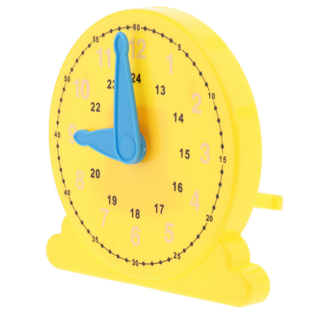 Educational Graduated Teaching Clock Demonstration Learning Time with Movable