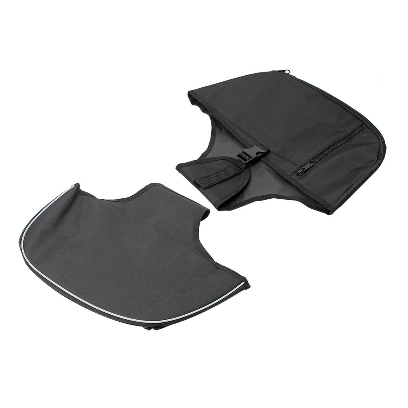 2PCS Motorcycle Soft Lowers Chaps Leg Warmers for Touring Street Glide 1980-2020