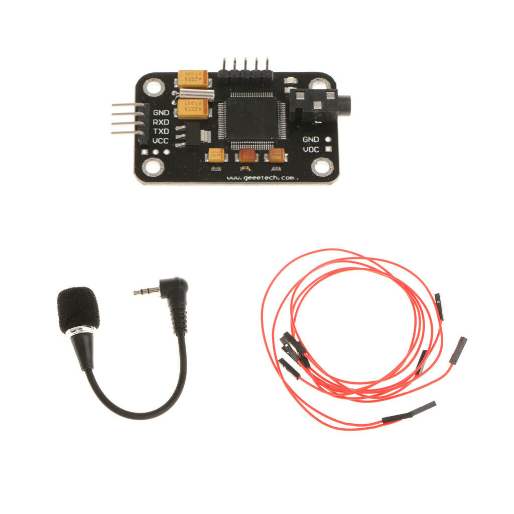 High Sensitivity Voice Recognition Module &Microphone &4Pin Wire for