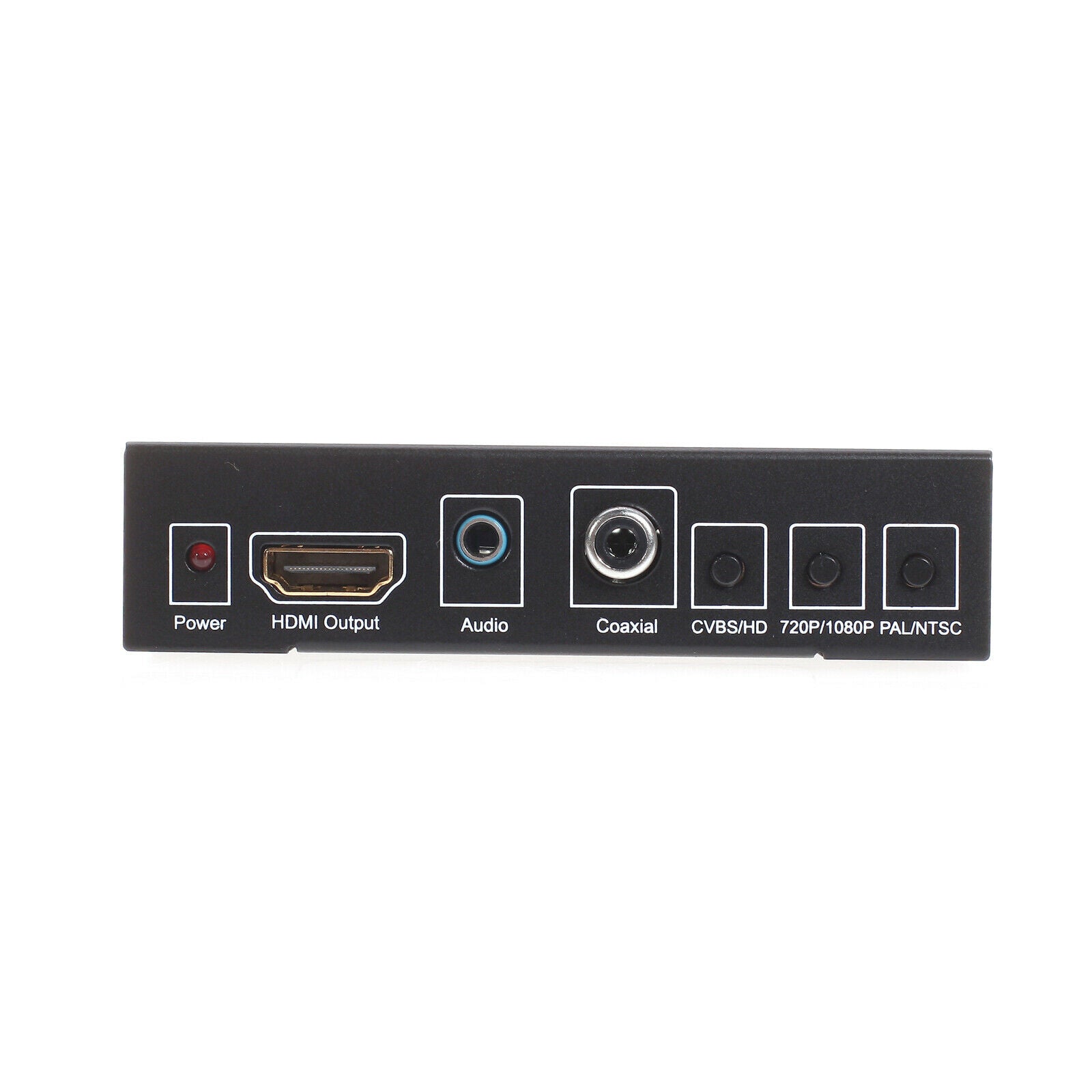 720P/1080P Converter Box HD Video Converter SCART to HDM Coaxial Audio US Plug