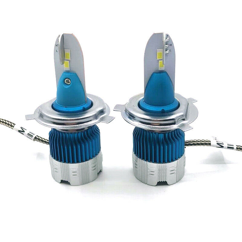 2X Car Light Lamp H4 LED Headlight Bulb Led Conversion Kit 52W 6000lm 6000K IP67
