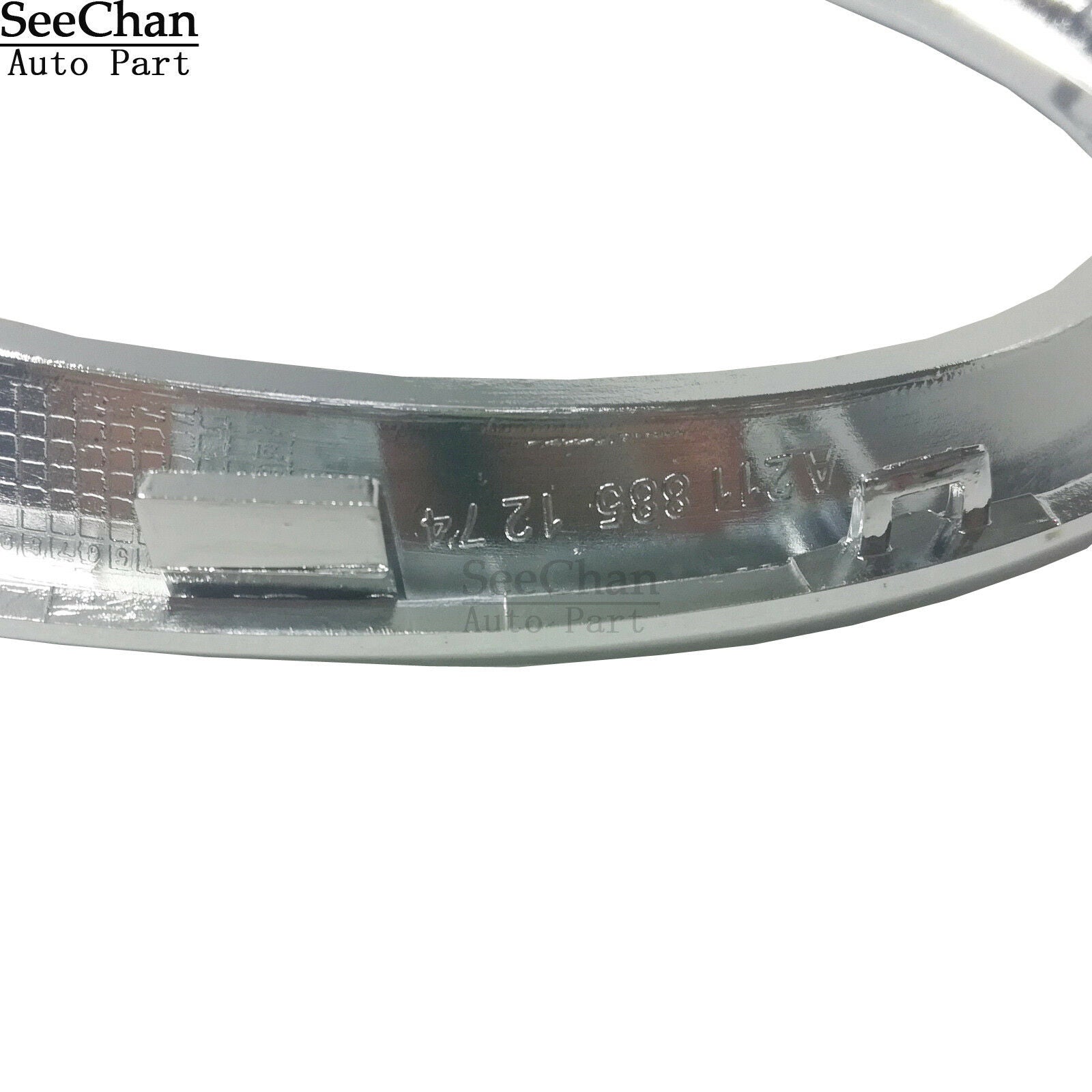 Fits Mercedes-Benz 07-09 E CLASS W211 Chrome Bumper Fog Light Grills Trim Right