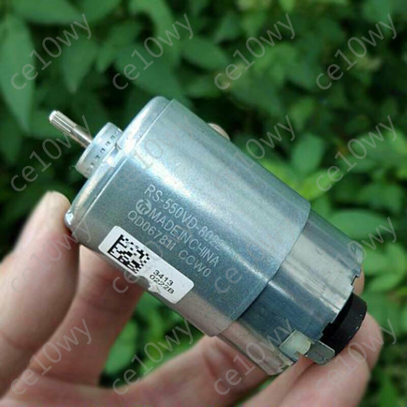 High Power DC Motor 6V-12V 18600RPM High Speed 550 Brushed Motor DIY Hand Drill
