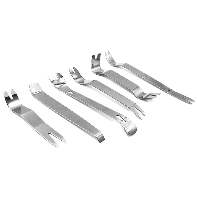 6PCS Car Radio Door Clip Panel Trim Dash Audio Removal Pry Tools Moulding KitsA9