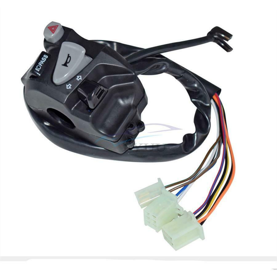 Multifunction Motorcycle Handlebar Control Switches With Wiring Harness For MSX