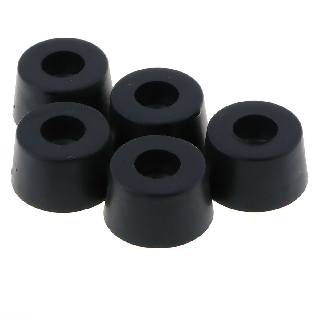 5pcs Rubber Feet 33x19mm for Furniture, Table, Amplifier, Speaker