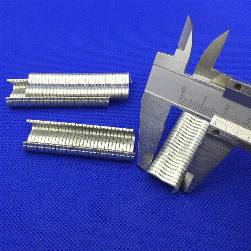600 pcs M Nail Cages Installed Chicken Duck Bird Dove Rabbit Poultry Clamp Tied