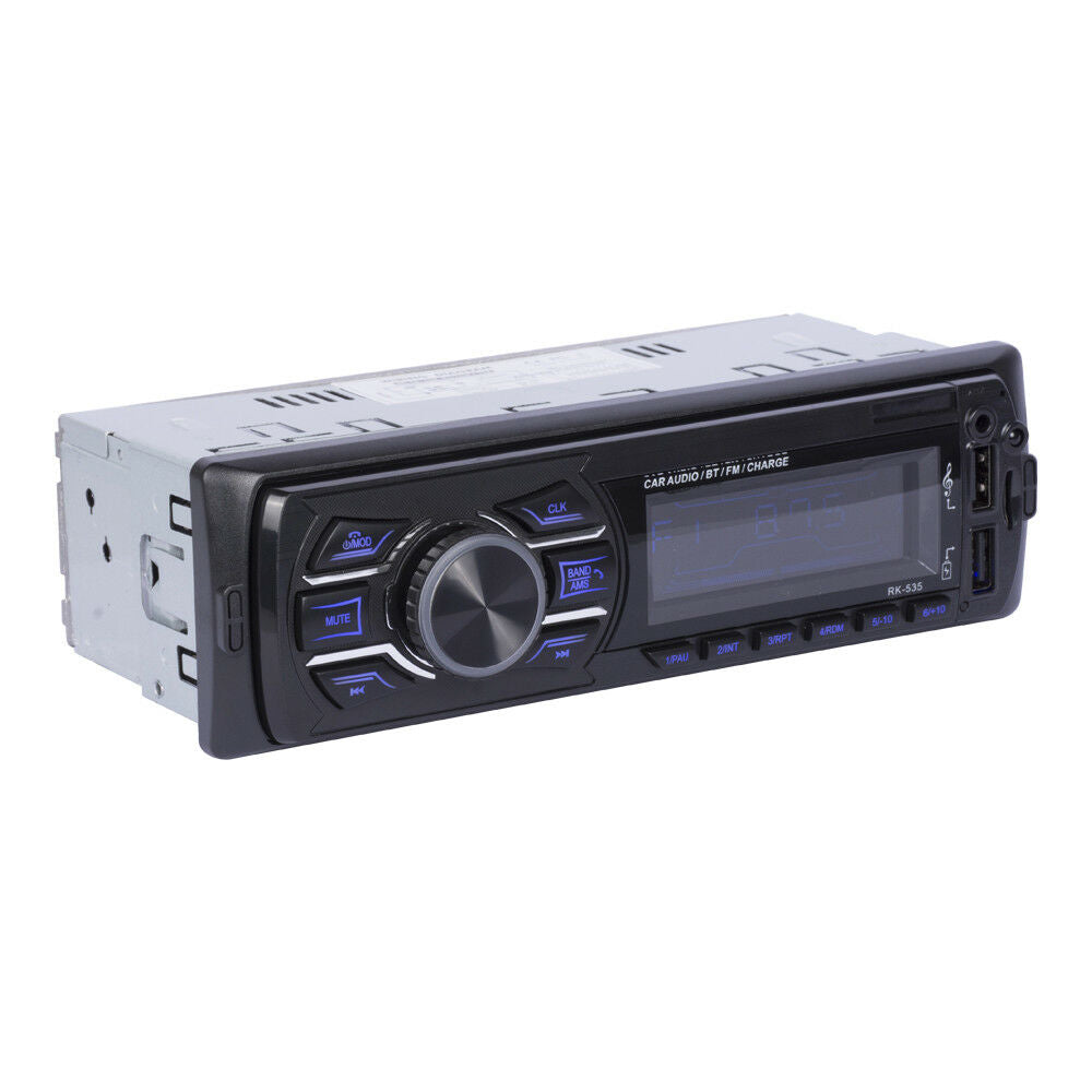 Bluetooth Car Stereo Audio Radio MP3 Player Single 1 Din  FM/SD/TF USB AUX