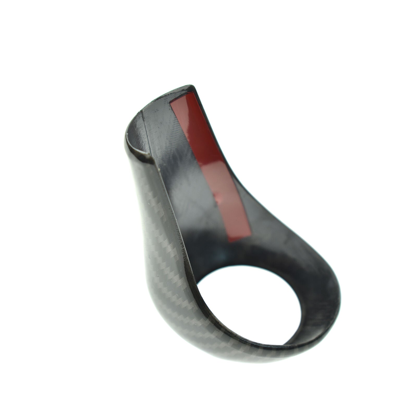 Carbon Fiber Style Gear Shift Knob Head Cover fit for Mercedes W204 W212