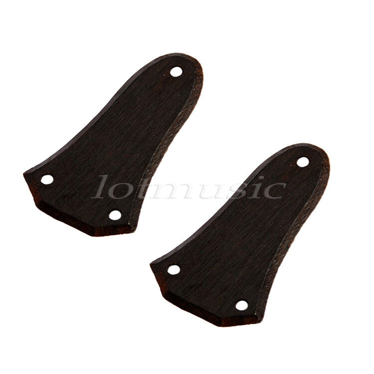 2 Pcs Acoustic Guitar Wood Truss Rod Covers