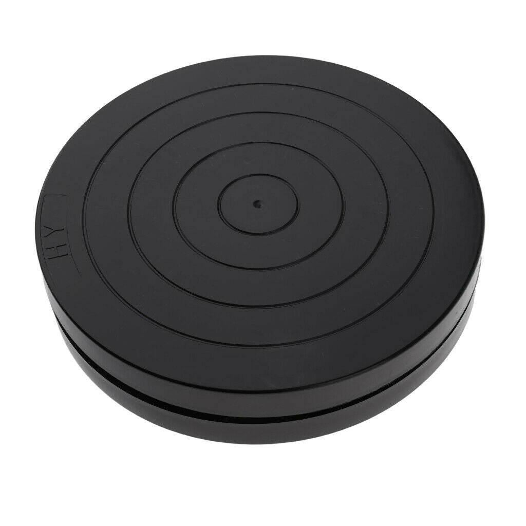 18cm Plastic Turntable Clay Sculpture Tools 360 Flexible Rotation Platform