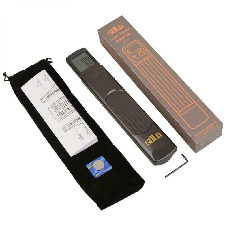 Portable Pocket Guitar Practice Trainer 6 Strings Chord Gadget Tool for Beginner