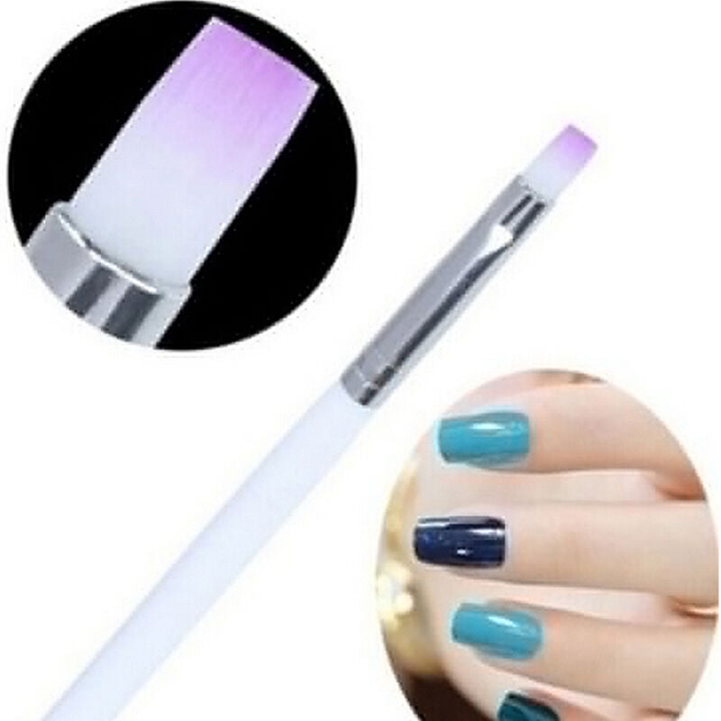2X Acrylic UV Gel Nail Art Design Pen Polish Painting Brush Manicure Tools y Kt