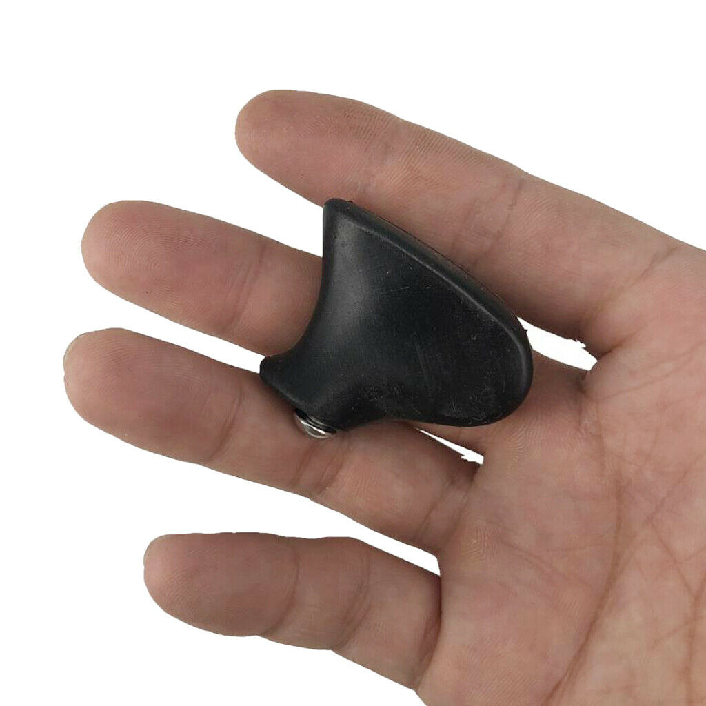 Archery Bow Finger Tab Protector for Recurve Bow Left or Right Handed Black
