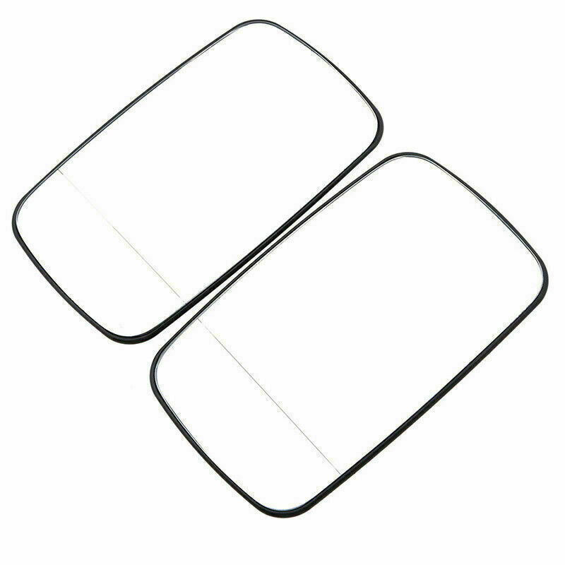 1 Pair Side Mirror Glass Heated Fits BMW E39 E46 323i 330xi 325i 525i 1998-2006