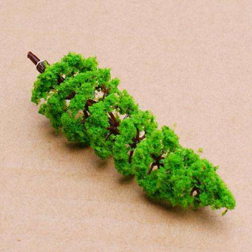 10 Packs Plastic Trees Railroad Street Landscape Scenery 1:100 - 1:150 Decor