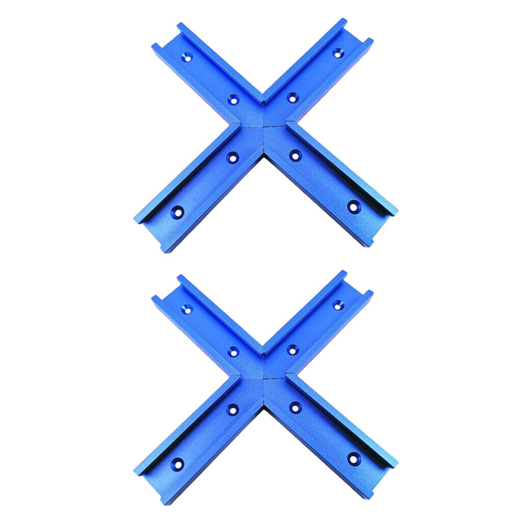 8x Heavy-duty Alloy Miter Track Stop T-Slot T-Tracks Woodworking 100mm