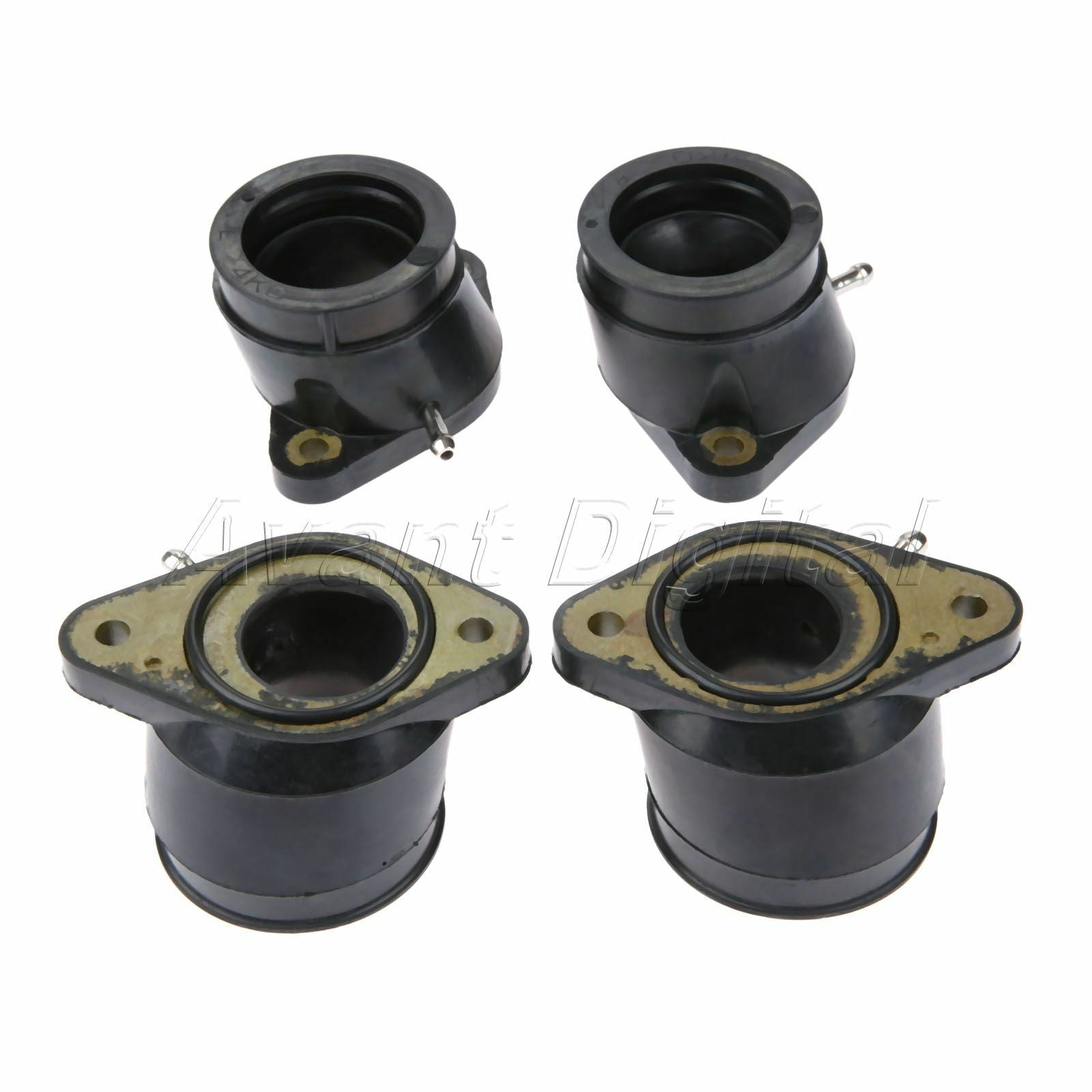 4 Pcs Carburetor Interface Adapters Fit For Yamaha XJR1300 XJR1200 1998-2006