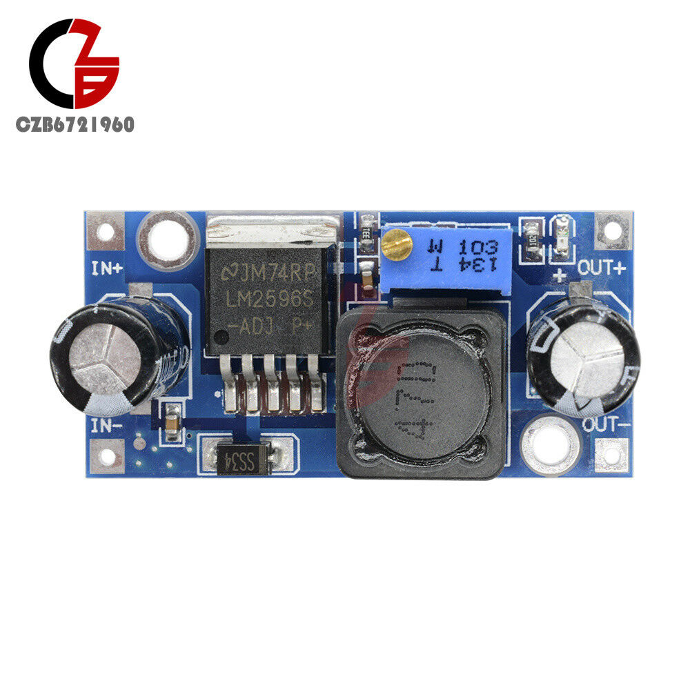 LM2596 Power Supply Output 1.23V-30V DC-DC Buck Converter Step Down Module