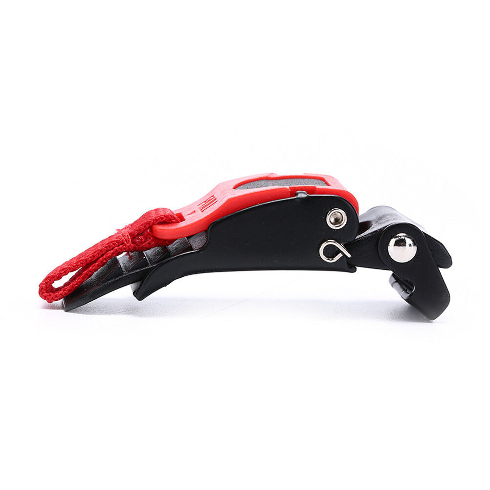 1X Quick Release Helmet Strap Buckle Pull Buckles Black & Red  JP NTA NdJ.l8