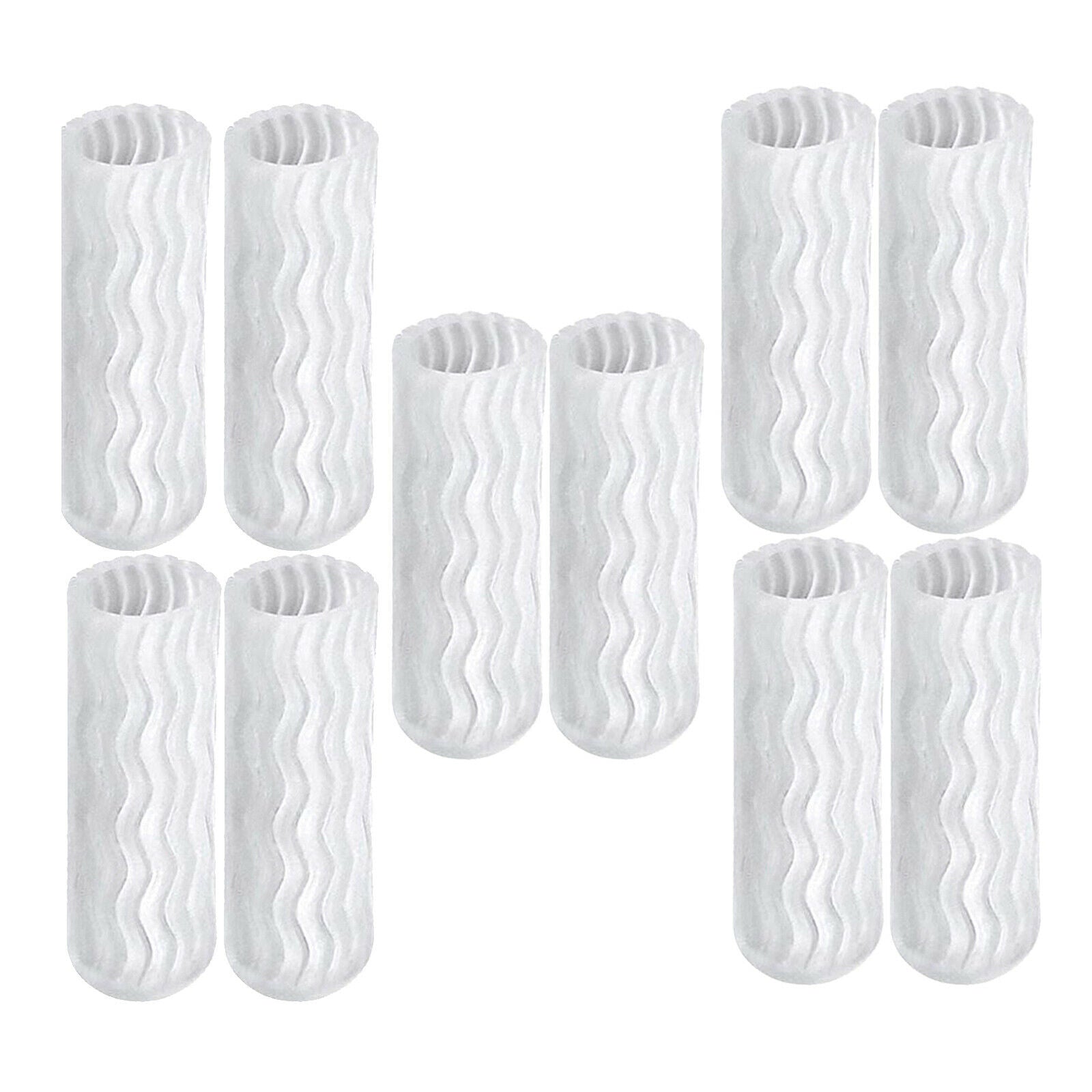 10Pair Soft Toe Pads Thread Toe Caps for Unisex Protect Sore Toes Hammer Toe