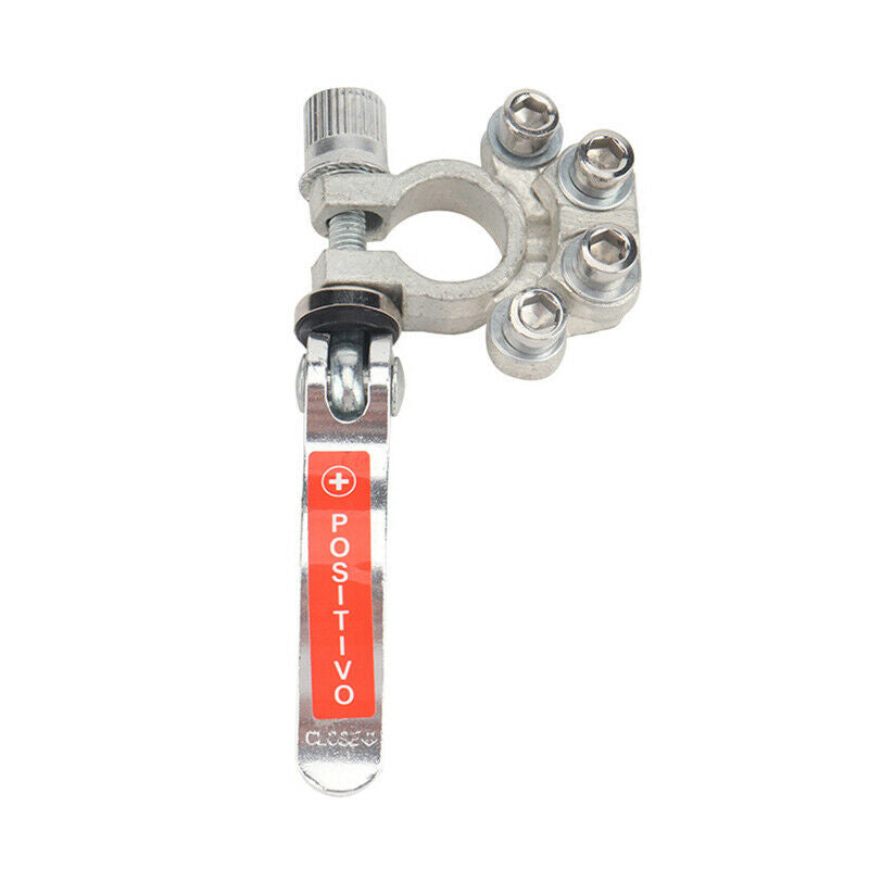 Copper Car Battery Terminal Clip Disconnect Switch Link Kit Heavy Duty Universal