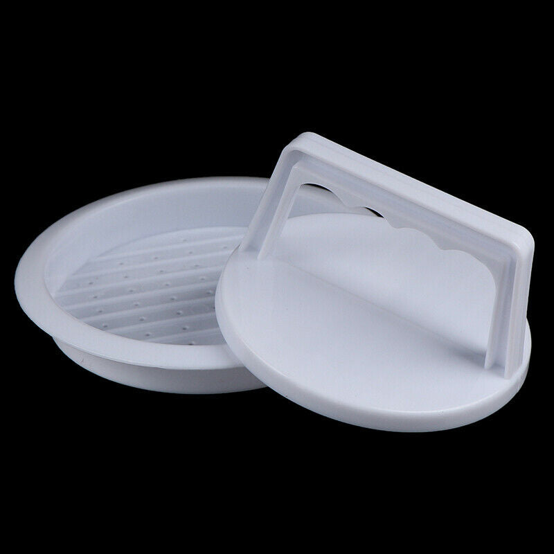 1 Set Hamburger Meat Press Plastic Mold Hamburger Press Beef Kitchen To.l8