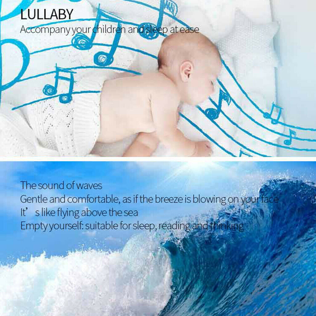 Mini USB White Noise Machine Sound Sleep Machine Therapy 9 Relaxing Sounds