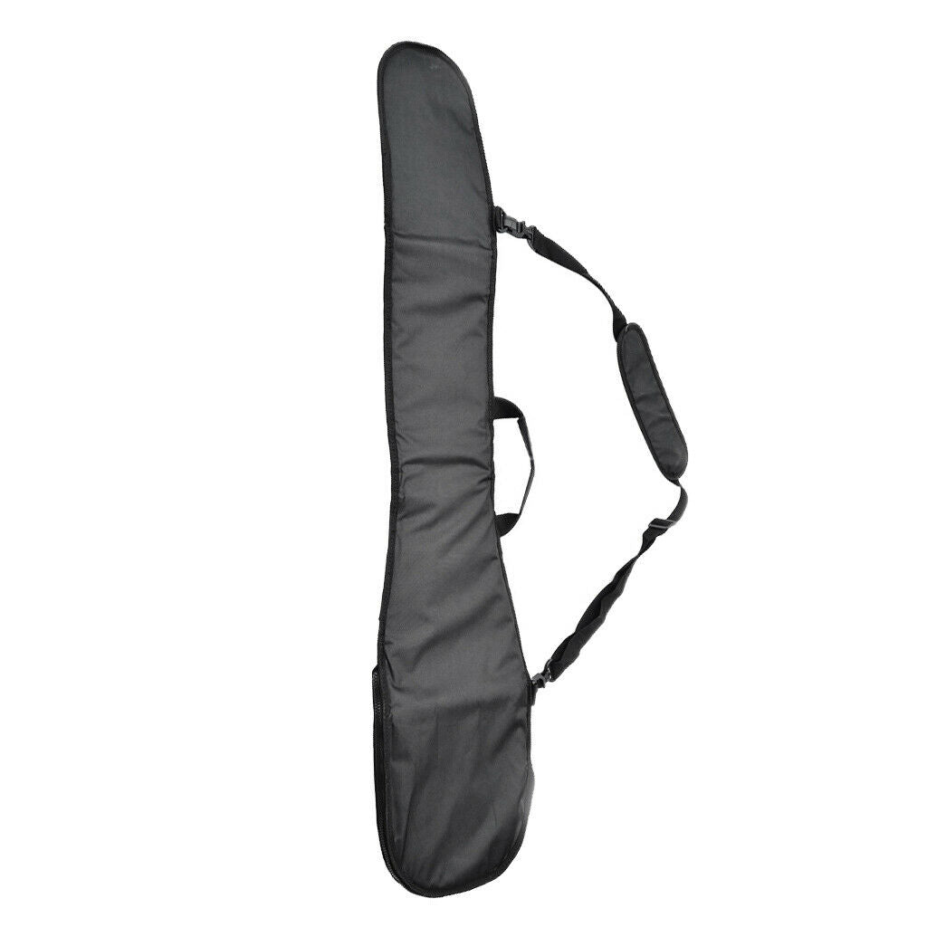 Deluxe Padded Split Kayak Paddle Bag with Carry Handle/Shoulder Strap Black
