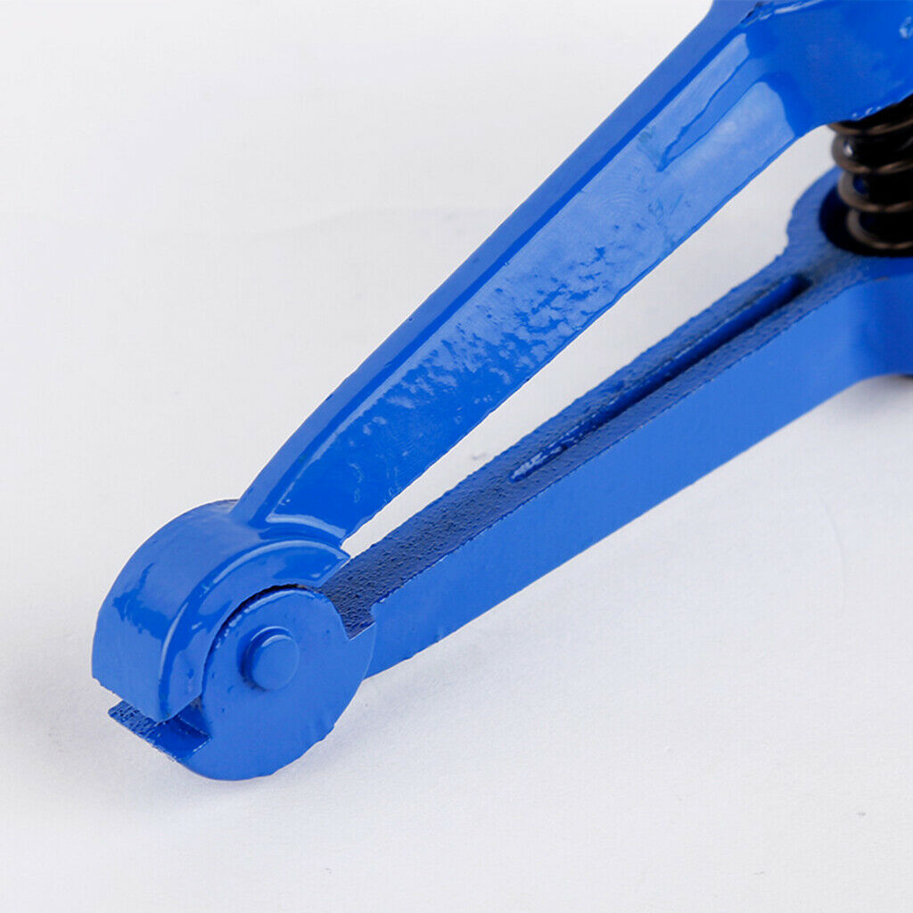 Jewelers 120mm Long Hand Held Mini Metal Vise Vice Jaw Wideth 25mm - Blue
