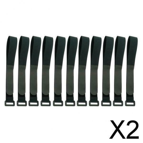 2X 10x Durable Cinch Straps Replacement Bike Carrier Rack Strap Tie Downs 45cm