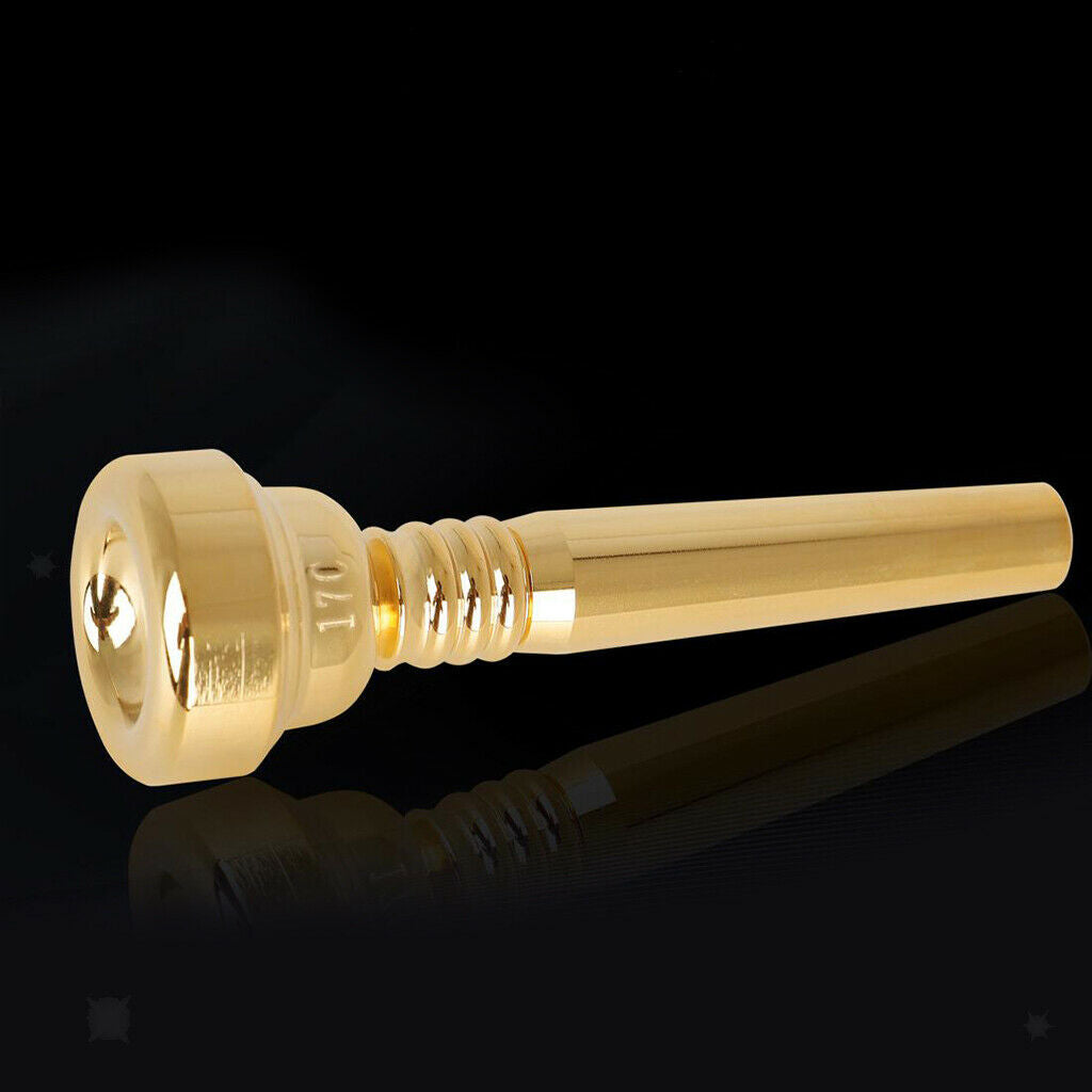 Golden Trumpet Mouthpiece, 17CBrass Mouthpiece for Trumpet Parts