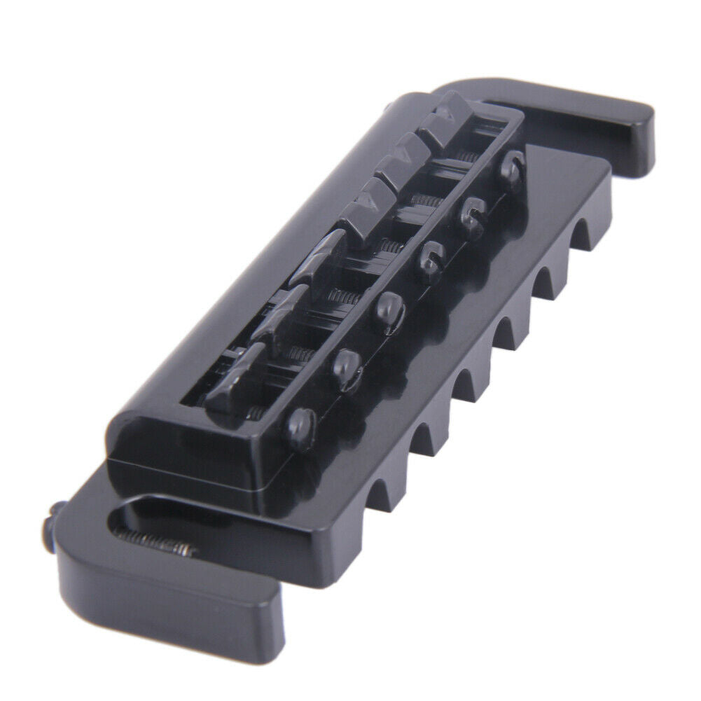 Zinc Alloy Wraparound Bridge Tailpiece for LP SG Guitar with 2 Screws @