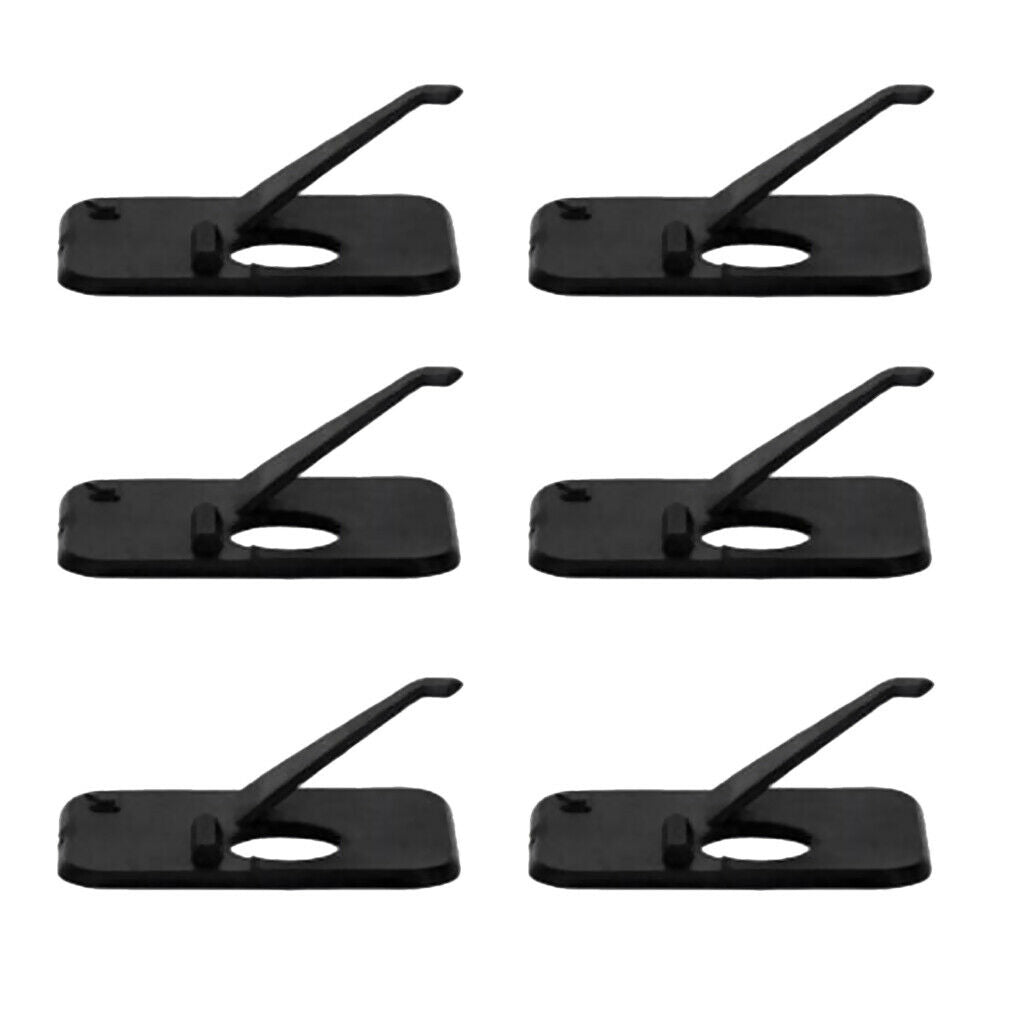 3X Set of 6 Arrow Rest Archery Recurve Bow Targeting Accessory Right Hand