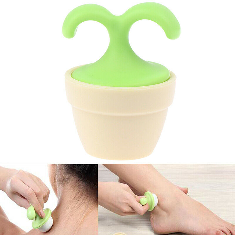 Potted Plant Roller Ball Bead Relaxation Desk Decor Handheld Body Manual .l8