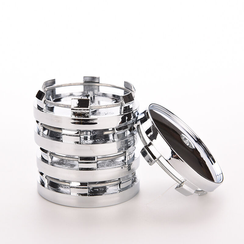 60mm Chrome Car Auto Wheel Center Hub Cap Cover Tyre Trims Universal.l8