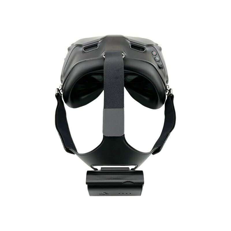 Battery Storage Case Back Buckle Glasses Headband Clip For DJI FPV Combo Drone