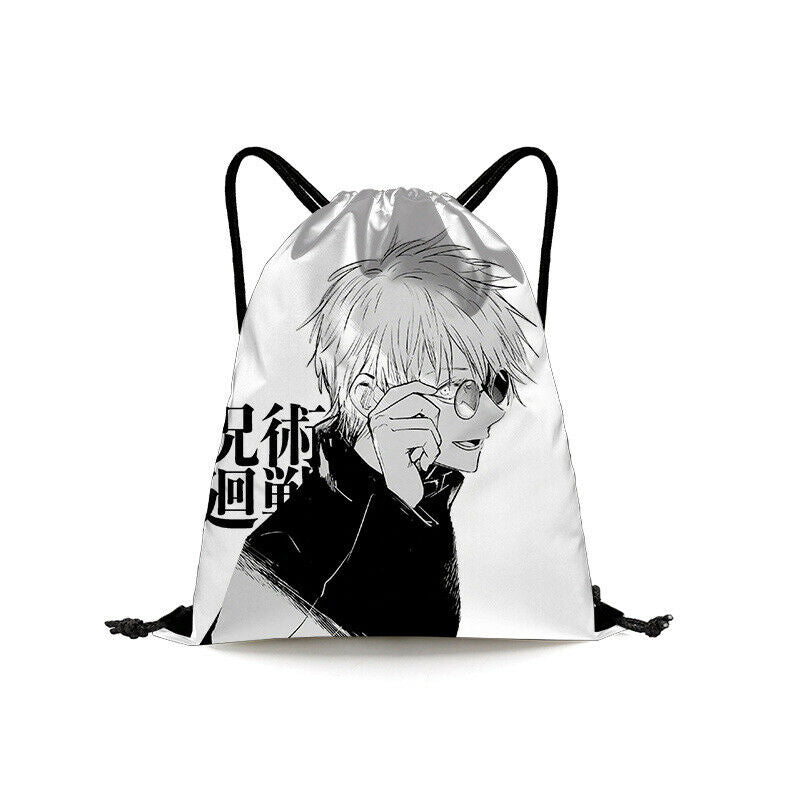 Jujutsu Kaisen Gojo Satoru Drawstring Bag Shoulders bag Handbag Birthday Gift