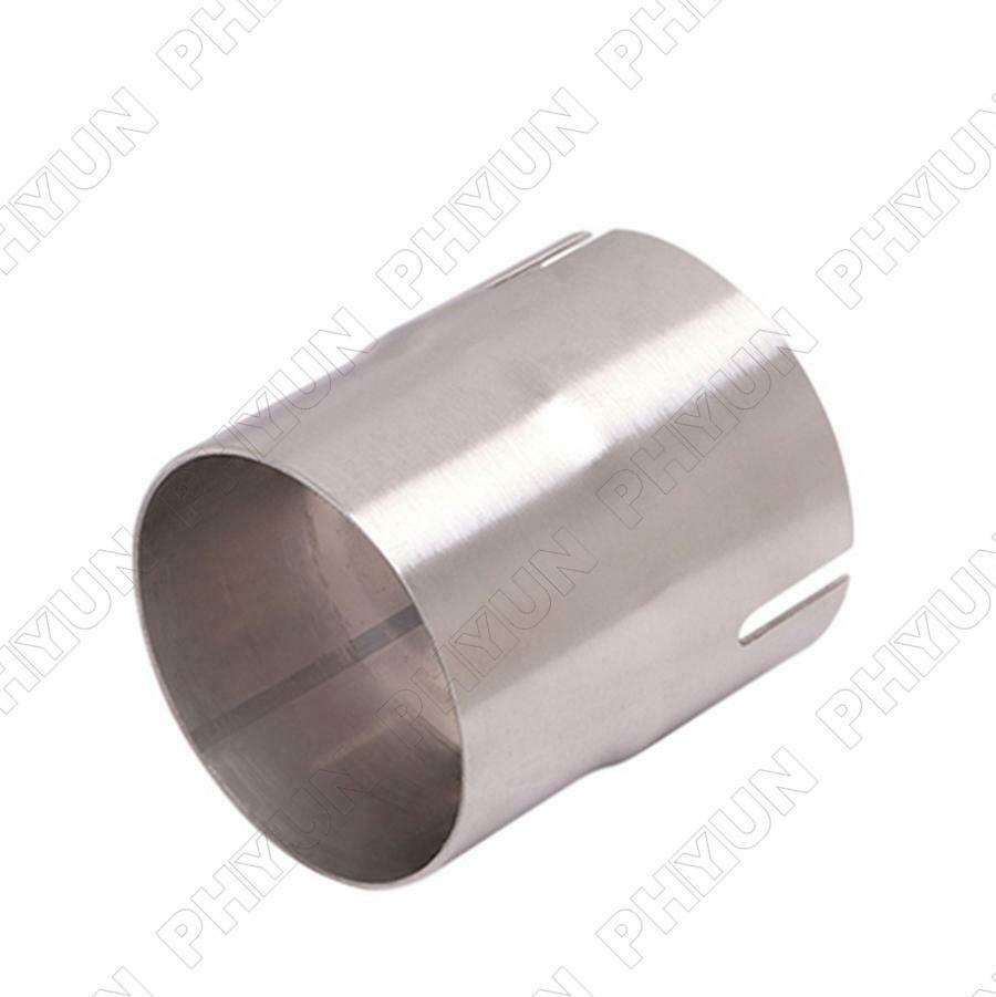 1Pcs 51mm ID to 52mm OD Motorcycle Exhaust Adapter Mild Steel Convertor Adapter