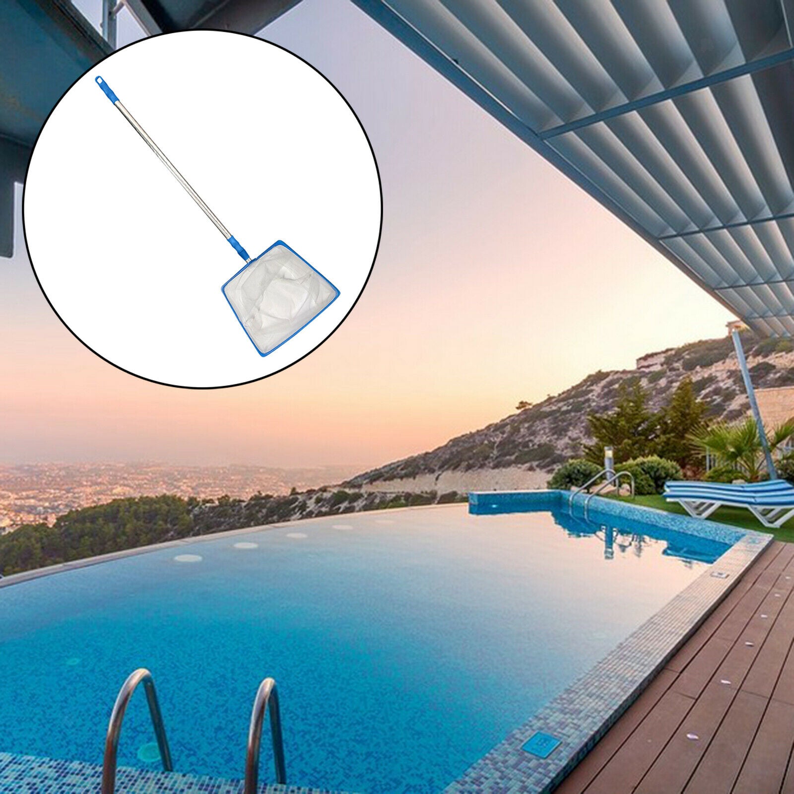 Pool Skimmer Net for Hot Spa Tub Pond Fast Cleaning Pool Cleaner Supplies